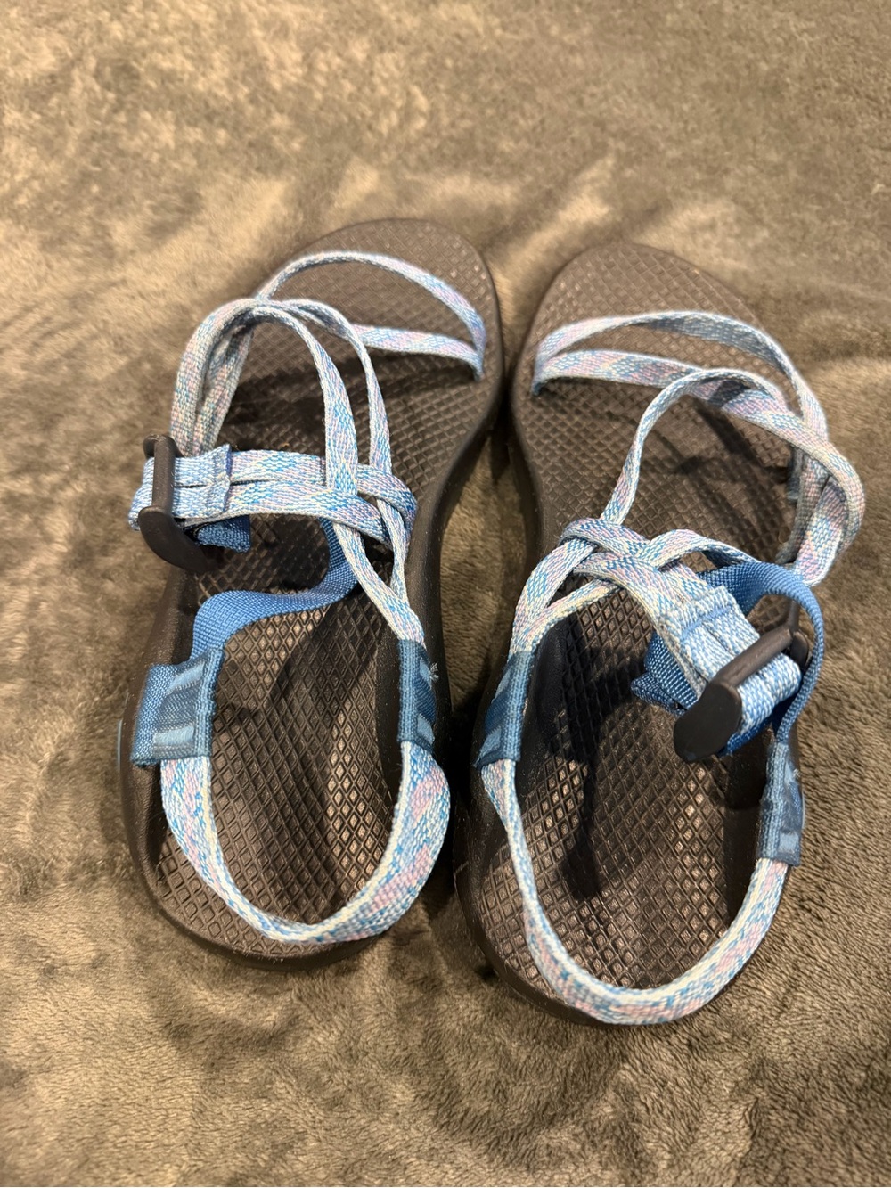 Chaco Women's Braid Blue Sandals - Picture 3 of 6
